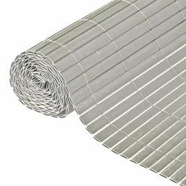 IDEAL GARDEN Canisse PVC Doble Cara 10 mm, 1 x 3 metros, Color Taupe