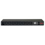 APC Metered Rack PDU AP7821B 1U con 8 salidas C13