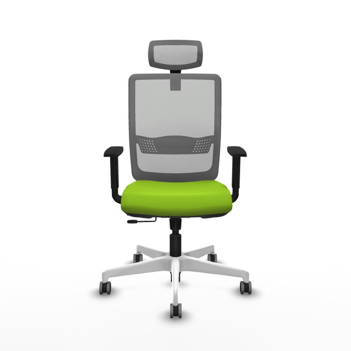 PIQUERAS Y CRESPO Silla de oficina Haches Pistacho y Gris PIQUERAS Y CRESPO Silla de oficina Haches Pistacho y Gris