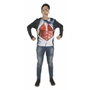 Creaciones Llopis Disfraz de camiseta ejecutivo Zombie adulto talla L