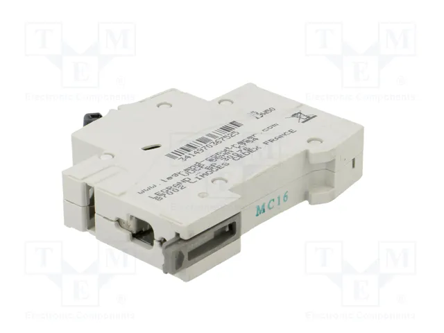 LEGRAND RX3 Interruptor magnetotérmico 16A 1P Curva C LEGRAND RX3 Interruptor magnetotérmico 16A 1P Curva C