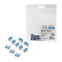 LogiLink Pack de 10 cierres para puerto USB-A AU0046 Azul