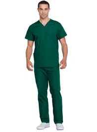 Cherokee Pijama Casaca Y Pantalón Verde Talla M