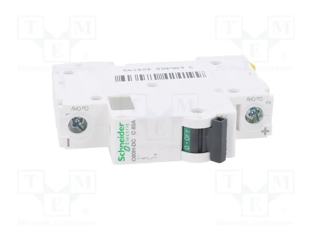 SCHNEIDER ELECTRIC Interruptor magnetotérmico ACTI9 C60H-DC 63A 1P Curva C