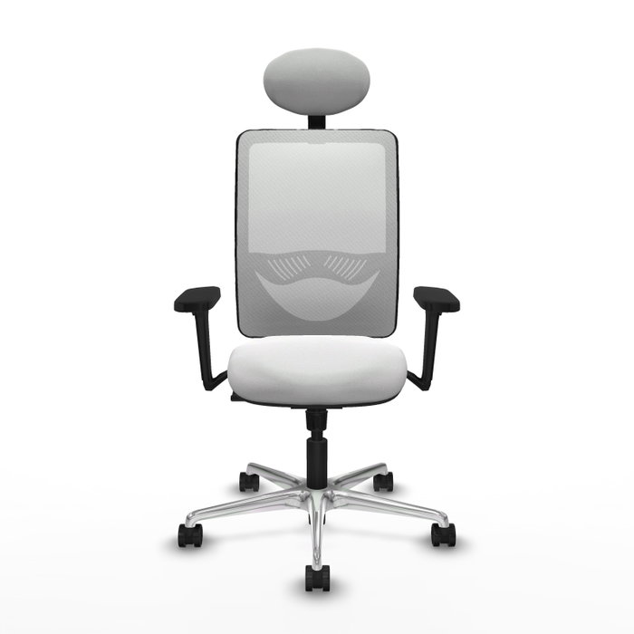 PIQUERAS Y CRESPO Silla de oficina Zulema Blanca con Mecanismo Sincro PIQUERAS Y CRESPO Silla de oficina Zulema Blanca con Mecanismo Sincro