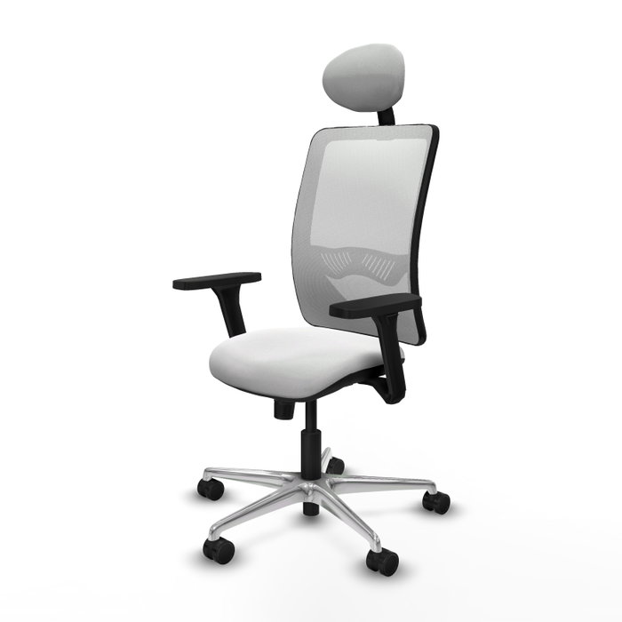 PIQUERAS Y CRESPO Silla de oficina Zulema Blanca con Mecanismo Sincro PIQUERAS Y CRESPO Silla de oficina Zulema Blanca con Mecanismo Sincro