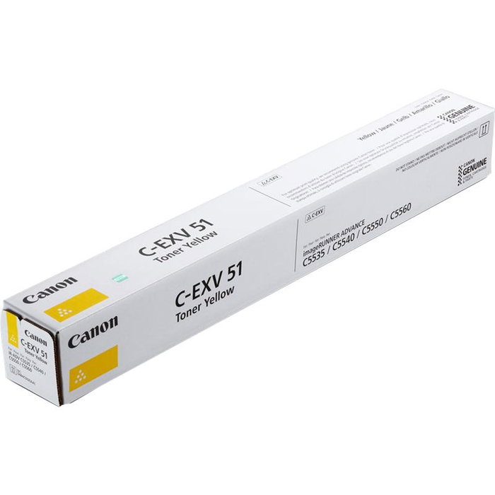 Canon C-EXV 51 Amarillo 0484C002