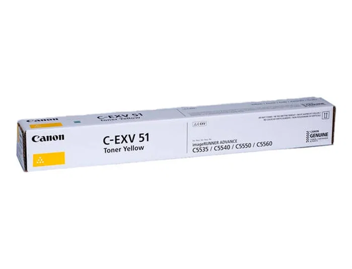 Canon C-EXV 51 Amarillo 0484C002