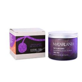 MATARRANIA Exfoliante Corporal y Facial de Oliva con Café y Menta 250ml Bio con Azúcar Integral y Aceites Vegetales