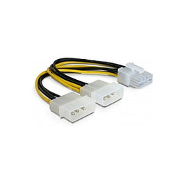 DeLOCK Adaptador de alimentación 8pin PCIe VG
