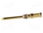 HARTING Contacto macho industrial Han D® HMC, 20AWG, dorado