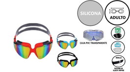 Gafas de Natación para Adultos Aqua Sport Polarizado Metalizado