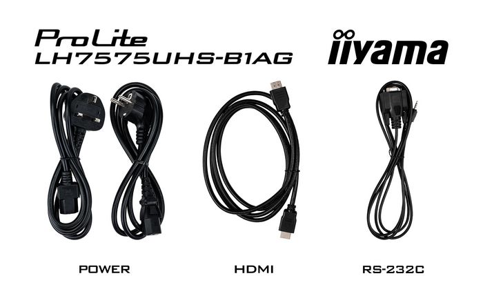 iiyama LH7575UHS-B1AG Pantalla Profesional Digital Signage 75 4K UHD IPS Android 11