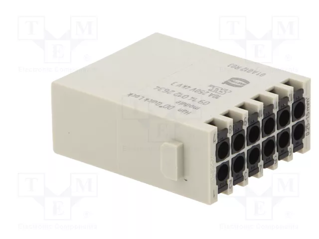 HARTING Han-Modular® Módulo Conector Macho de 12 Pines HARTING Han-Modular® Módulo Conector Macho de 12 Pines