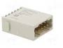 HARTING Han-Modular® Módulo Conector Macho de 12 Pines