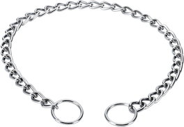 CROCI Collar Estrangulador 55 cm de acero cromado