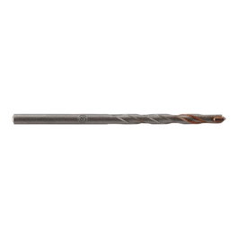 Wolfcraft Broca para Hormigón Ø4 x 75 mm - Filo de Carburo de Tungsteno, Ángulo Punta 130°, Alta Evacuación de Restos