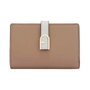 FURLA Cartera Furla Flow Greige+Marshmallow WP00401BX27252837S1007 con cierre de botón a presión