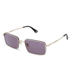Police SPLL85M-540302 Gafas de sol para hombre con detalles rosa y cristal gris