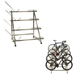 BiciSupport Soporte para 4 Bicicletas, 4 Niveles, hasta 29", 6000g
