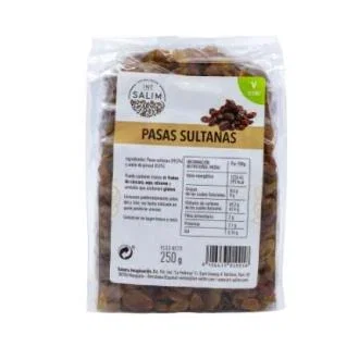 INT SALIM Pasas Sultanas 250g - Snack Natural INT SALIM Pasas Sultanas 250g - Snack Natural