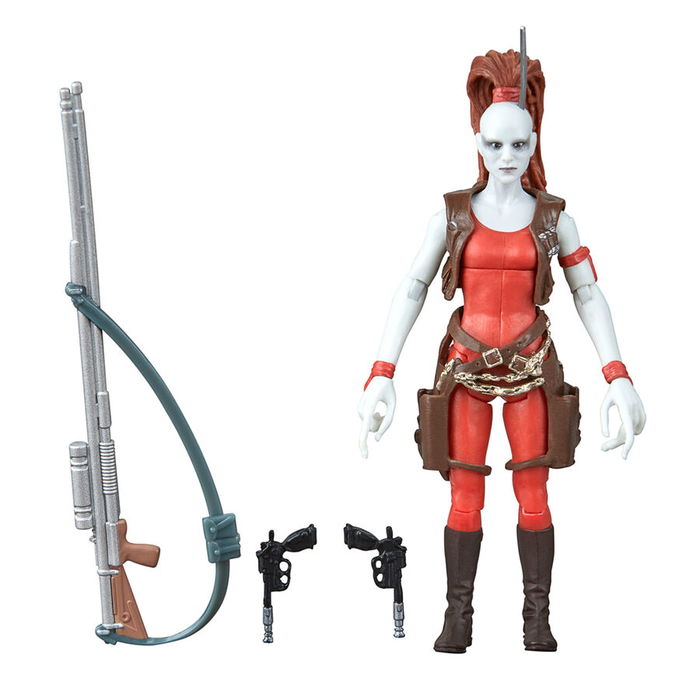 HASBRO Figura Aurra Sing Star Wars La Amenaza Fantasma 9,5cm Articulada Con Accesorios