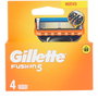 Gillette Fusion 5 Recambios de Cuchillas 4 Unidades, Recargador para Maquinillas de Afeitar con 5 Hojas Antifricción y Recortadora de Precisión, Hombre