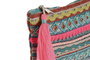 DKD Home Decor Neceser Mediterraneo Algodón y Poliéster Multicolor 2 x 13.5 x 19.5 cm (2 Unidades)