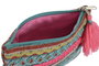 DKD Home Decor Neceser Mediterraneo Algodón y Poliéster Multicolor 2 x 13.5 x 19.5 cm (2 Unidades)