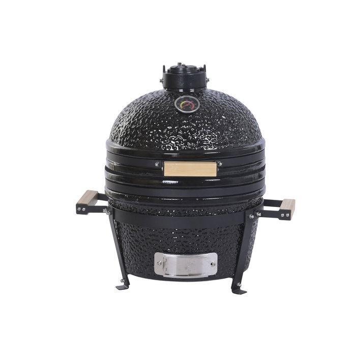 DKD Home Decor Barbacoa Kamado de Cerámica y Metal 53x53x57 cm