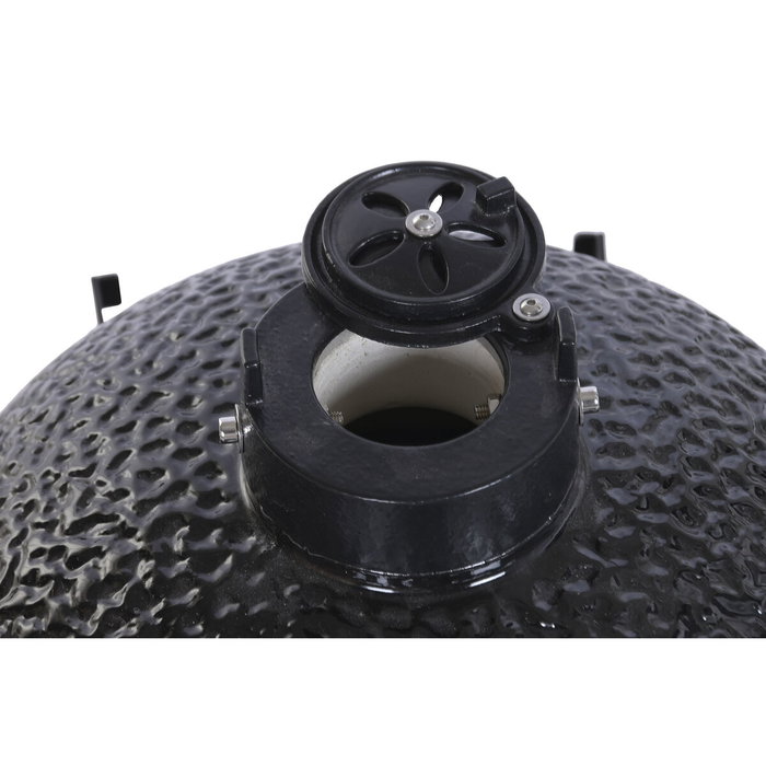 DKD Home Decor Barbacoa Kamado de Cerámica y Metal 53x53x57 cm