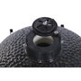 DKD Home Decor Barbacoa Kamado de Cerámica y Metal 53x53x57 cm