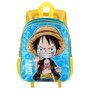 One Piece Mochila Ruedas Pequeña Monkey Infantil Azul 31x26x11cm Capacidad 12.5L