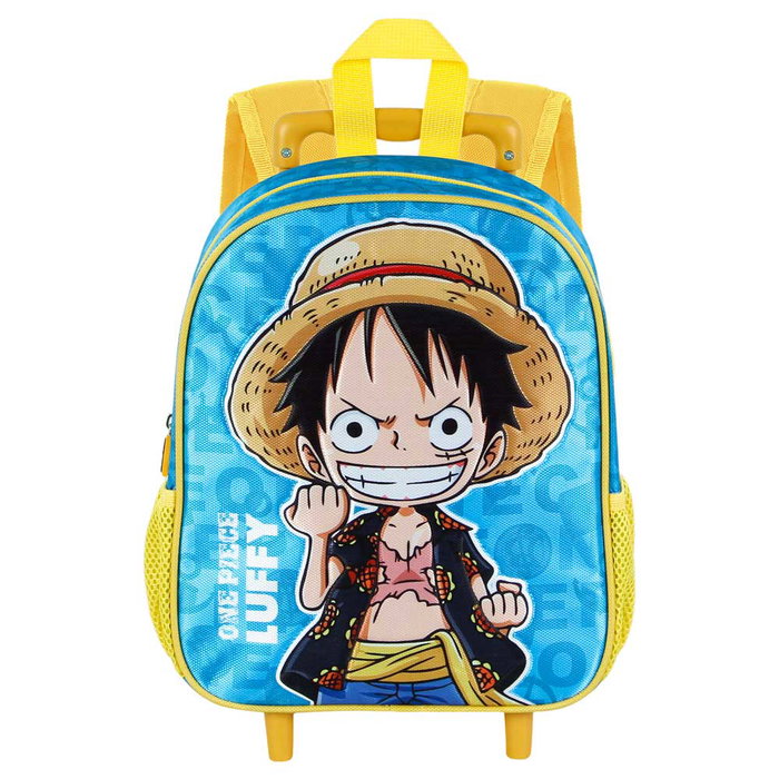 One Piece Mochila Ruedas Pequeña Monkey Infantil Azul 31x26x11cm Capacidad 12.5L One Piece Mochila Ruedas Pequeña Monkey Infantil Azul 31x26x11cm Capacidad 12.5L