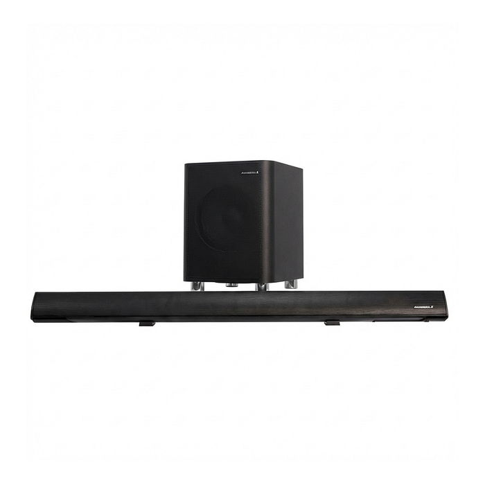 Nanoxia Soundbar con Subwoofer Inalámbrico, Sistema de Sonido para TV y Cine en Casa, Barra de Sonido 2.1