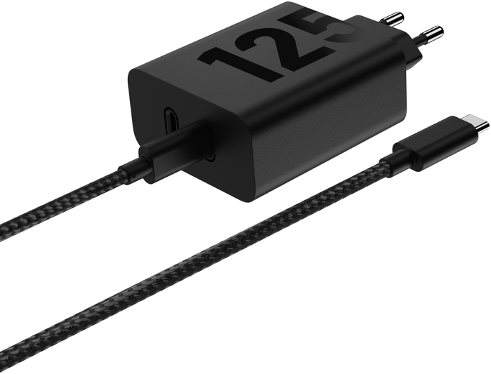 Motorola TurboPower 125W Duo Charger Negro con 2 puertos USB-C Motorola TurboPower 125W Duo Charger Negro con 2 puertos USB-C