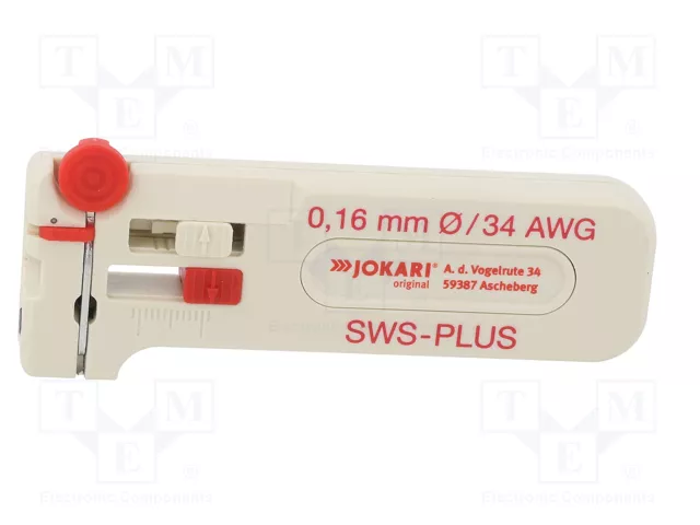 JOKARI Pelacables SWS-PLUS para cable redondo de 0,16 mm JOKARI Pelacables SWS-PLUS para cable redondo de 0,16 mm