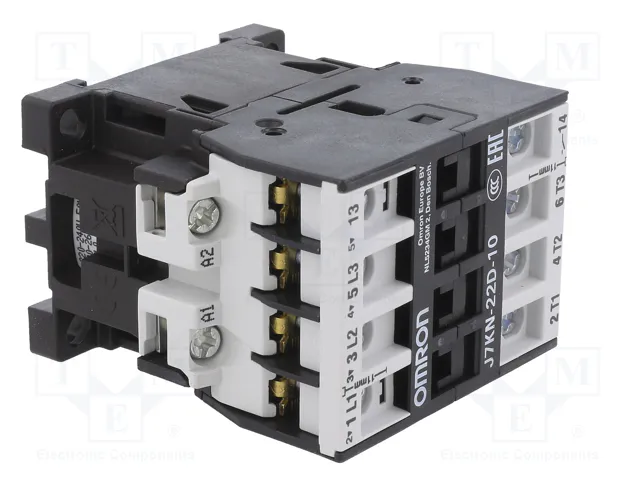 OMRON Contactor J7KN 3-polar 22A 230VAC