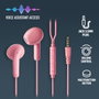 NGS Cross Flip Auriculares Intraurales Rosa