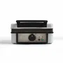 Livoo DOP206 Gofrera con Termostato Regulable, 1200W, 2 Gofres, Superficie 14,5 x 17,5 cm, Antiadherente, Indicadores Luminosos