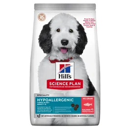 Hill's Sp Canine Adult Hypoallergenic L Salmon Y Atun 14 kg Alimento para perros con piel y estómago delicados