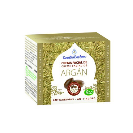 ESENTIAL AROMS Crema Facial Argán Bio 50ml