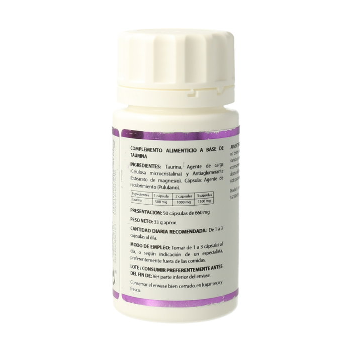 Equisalud Holomega L-Taurina 50 cápsulas
