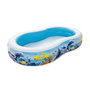 Bestway Piscina Hinchable 2 Camaras Fondo de Mar 262x157x46 cm