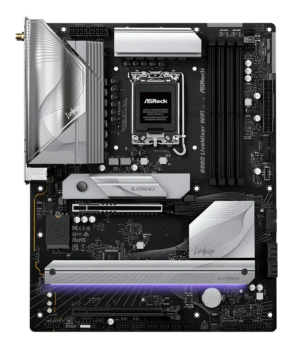 ASRock B860 LiveMixer WiFi LGA 1851 ATX DDR5