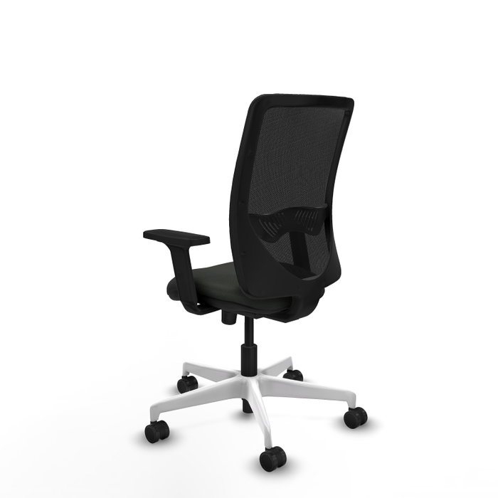 PIQUERAS Y CRESPO Silla de oficina Zulema con mecanismo Sincro, Negro