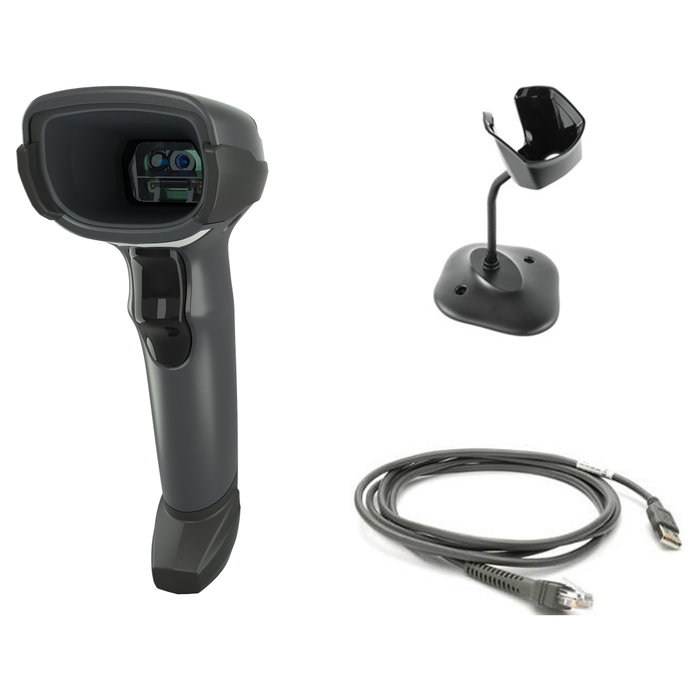 Zebra DS4608-SR Kit de Lector de Códigos de Barras 2D USB Negro Zebra DS4608-SR Kit de Lector de Códigos de Barras 2D USB Negro