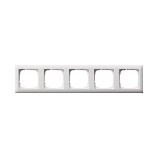 GIRA Standard 55 Marco 5-fach blanco mate GIRA Standard 55 Marco 5-fach blanco mate