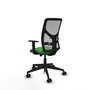 PIQUERAS Y CRESPO Silla de oficina Motilla Sincro/Traslack Verde/Gris