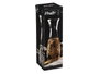 Vivalto Jarra Tallada Rombos Sin Asa Vidrio Transparente 1000ml 10x28x10cm (Set de 12)